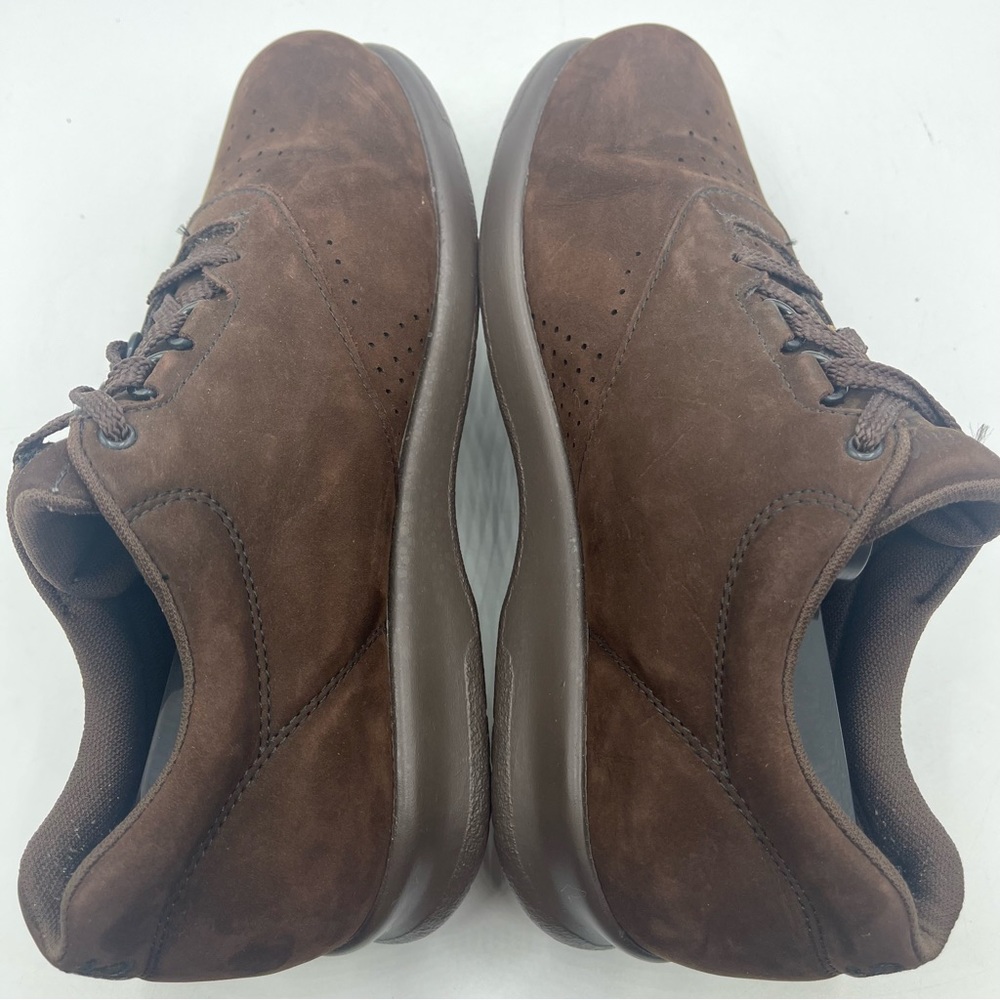SAS Womens Free Time Chocolate Brown Suede Walking Shoes Sz 5.5 Tripad Comfort - Picture 6 of 14